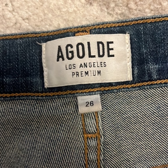 Agolde Distressed Ripped Jeans - Picture 4 of 6
